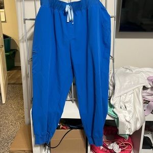 FIGS Royal Blue High Waisted Zamora™ - 5XL Petite Jogger Scrub Pants